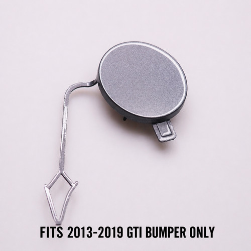 Front tow hook cover - front,