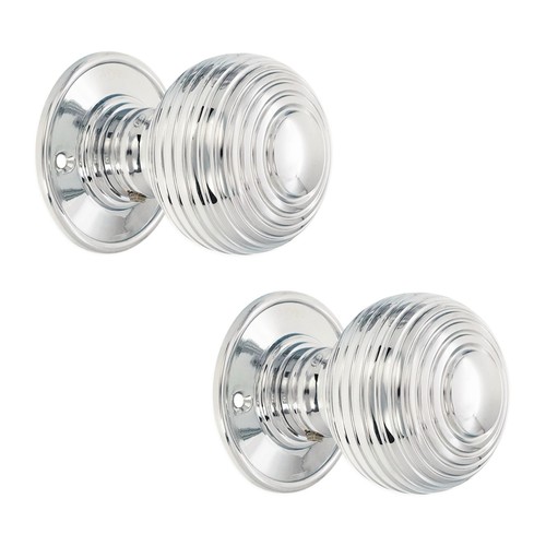 Door knobs pair vintage - door,