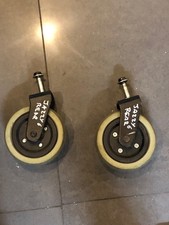 PRIDE JAZZY SELECT 6.  REAR CASTER WHEELS PAIR MOBILITY SCOOTER POWER CHAIR