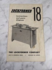 LOCKFORMER COMPANY MODEL #18