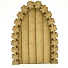 MDF Daisy Flower Arch  Grooved