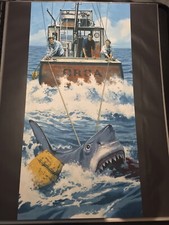 Paul Mann, JAWS, The Orca, Alternative Movie Poster
