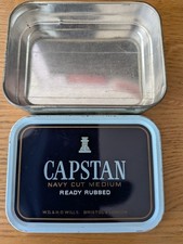 Tobacco Tin Capstan Navy Cut
