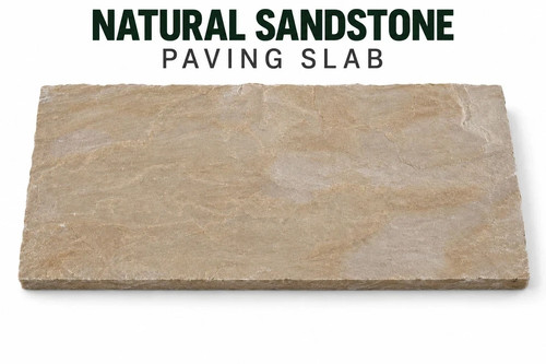 Indian sandstone paving slabs - sandstone,