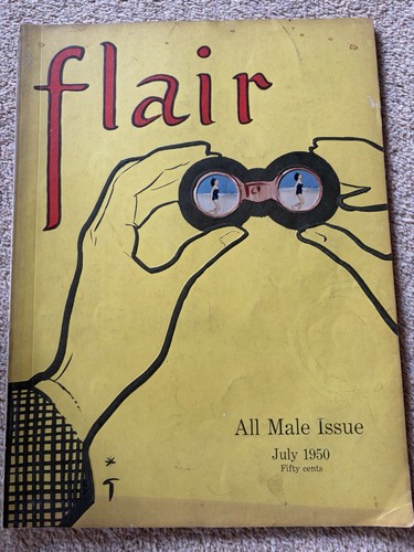 Flair magazine all male issue - flair,