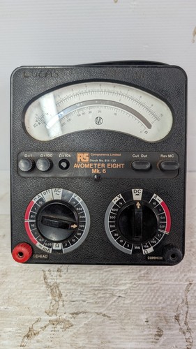 Avo meter model mk6 - rs, 8