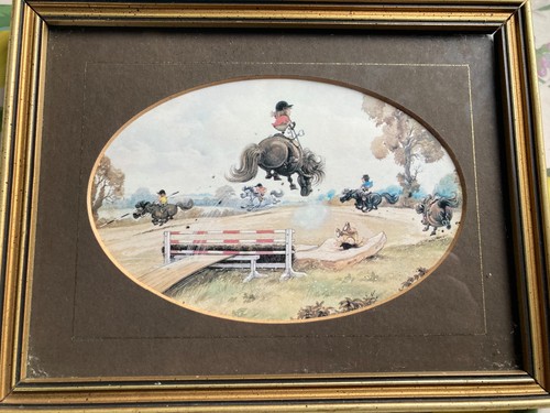 Norman thelwell horse riding - norman,