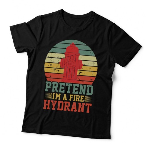 Pretend fire hydrant retro - pretend,