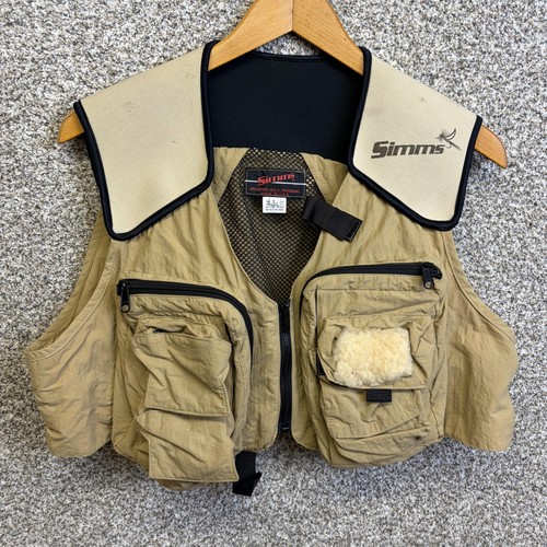 Vintage simms vest mens large - vest,