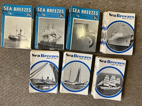 Sea breezes magazines job lot - sea,