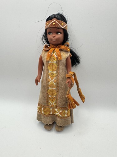 Vintage indian doll possibly - -,