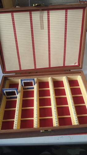 Vintage wooden 35mm slide - vintage,