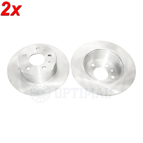 Rear brake disc - brake, 2x