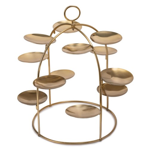 Artesa brass canape serving - canape,
