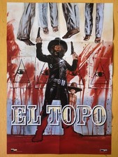 EL TOPO 70 original UK 2007 double sided promo movie poster Alejandro Jodorowsky