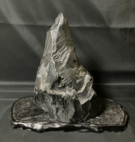 Japanese suiseki viewing - japanese, stone