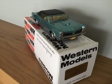 WESTERN MODELS 1/43 W 1H  - 1966 PONTIAC GTO HARD TOP  WHITE METAL EXCELLENT