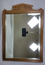 Wall mirror oak pine - mirror,