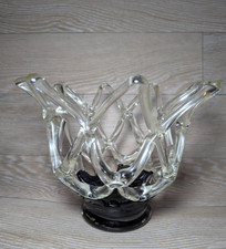Vintage Glass Fruit Bowl