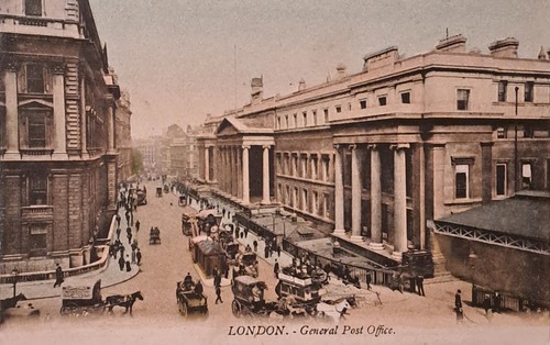 Vintage postcard london - postcard,