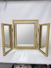 Vintage Gold Folding Triple