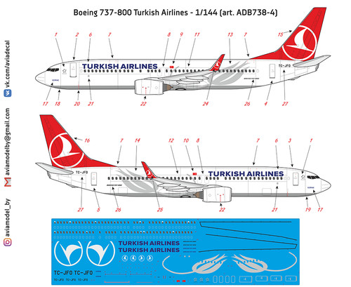 144 aviadecal adb738 4 - 1/144,