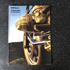 BMW R80, R80RT, R80 G/S & R65 Motorcycle Sales Brochure 1985
