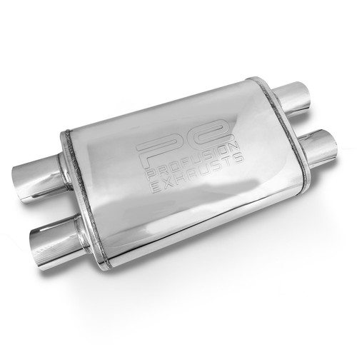 Oval exhaust silencer 304 - oval,