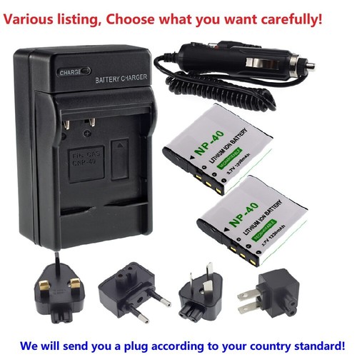 Battery charger for - or, casio