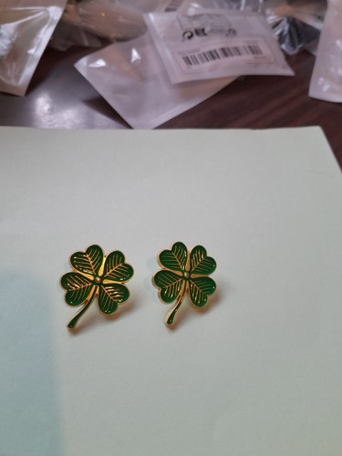 Shamrock irish badge - shamrock,