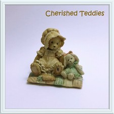 Cherished Teddies 1993 Faith, Teddy Bear Rabbit No Bunny Like You, Figurine