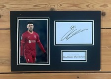 Alex Oxlade-Chamberlain Signed