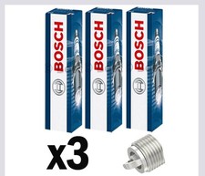 3x Spark Plugs Fits PERODUA