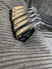 Callaway Fusion Iron Set 5-PW Regular graphite 2” Shorter 