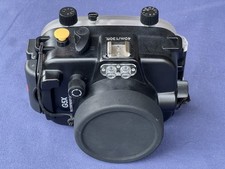 Dive case for Canon Powershot G5X, for SCUBA diving or snorkelling, very good