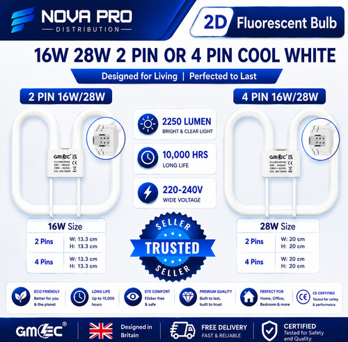 Fluorescent bulb 16w - fluorescent, 28w