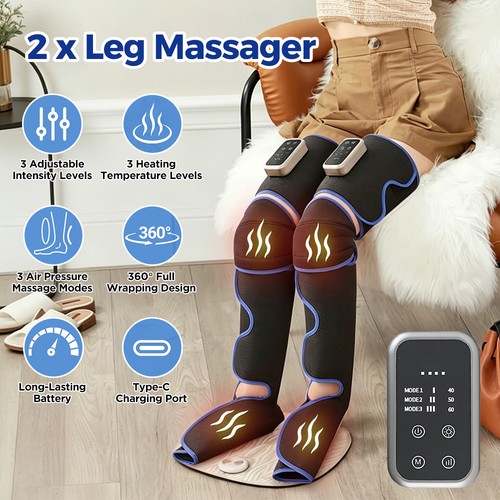 Leg massager with - leg, feet