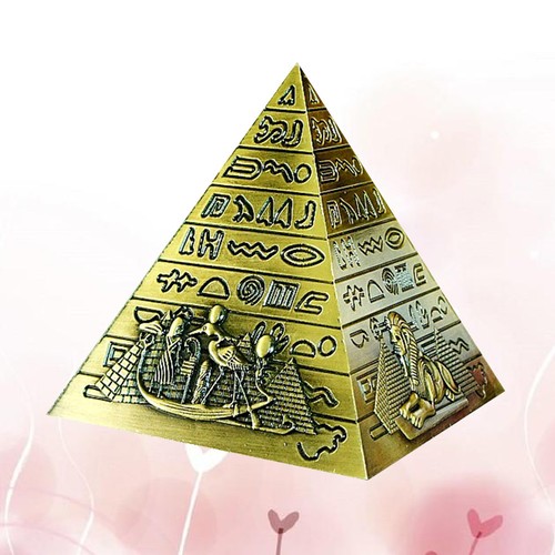 Pyramid ornament sculptures - ornament,