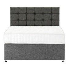 *WAS £300* CAPRICORN DIVAN BASE / GREY / 2 DRAWER / SMALL SINGLE / 2FT 6"