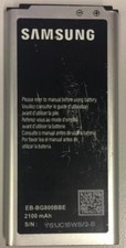 USED Samsung Battery EB-BG800BBE For Galaxy S5 Mini 2100 mAh SM-G800