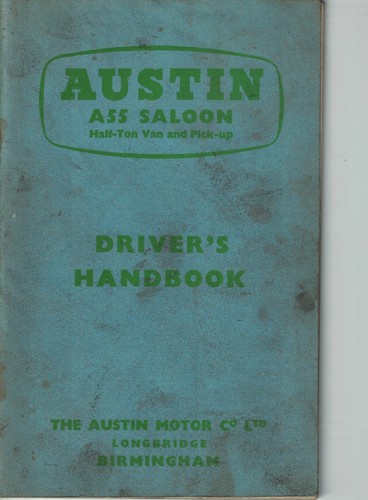 Austin a55 saloon half ton - a55, van
