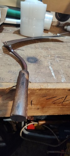 Vintage hand sickle scythe - sickle,,