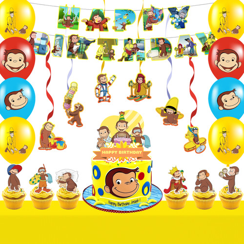 Curious george kids party - george,