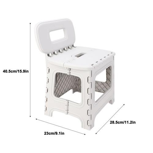 Folding step stool - stool, portable