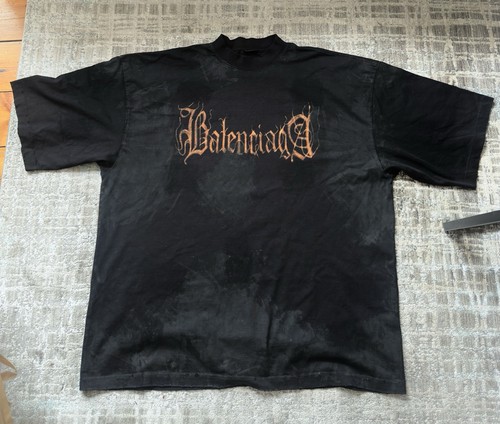 Balenciaga heavy metal shirt - balenciaga,
