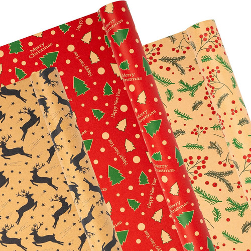 Rolls christmas wrapping - 3,