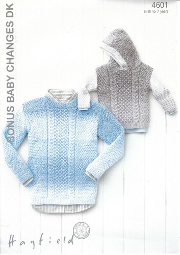 Hayfield baby bonus - hayfield, changes