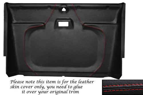 Red stitch front roof - front,