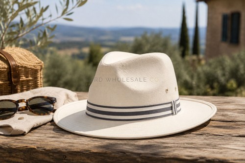 Wide broad brim linen - wide/broad, blend