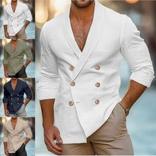 Lapel style mens double - style,